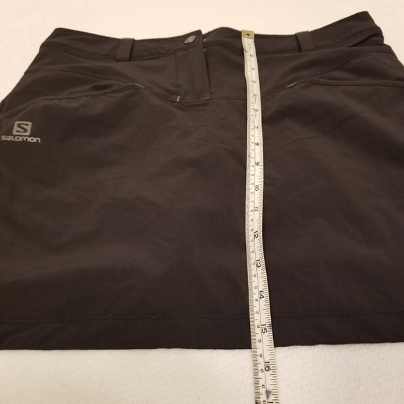 Salomon Wayfarer Skirt with Attached Shorts Outdoor Camping and Hiking Skort - Picture 10 of 13